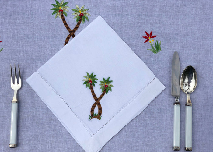 The Hand Embroidered Palm Tree image 0