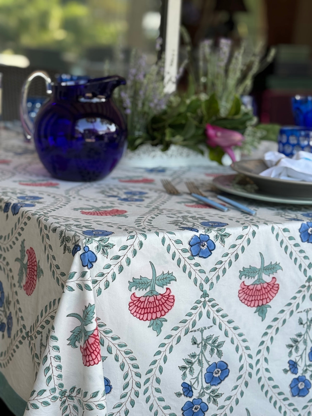 The Summer Jali Tablecloth