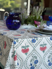 The Summer Jali Tablecloth