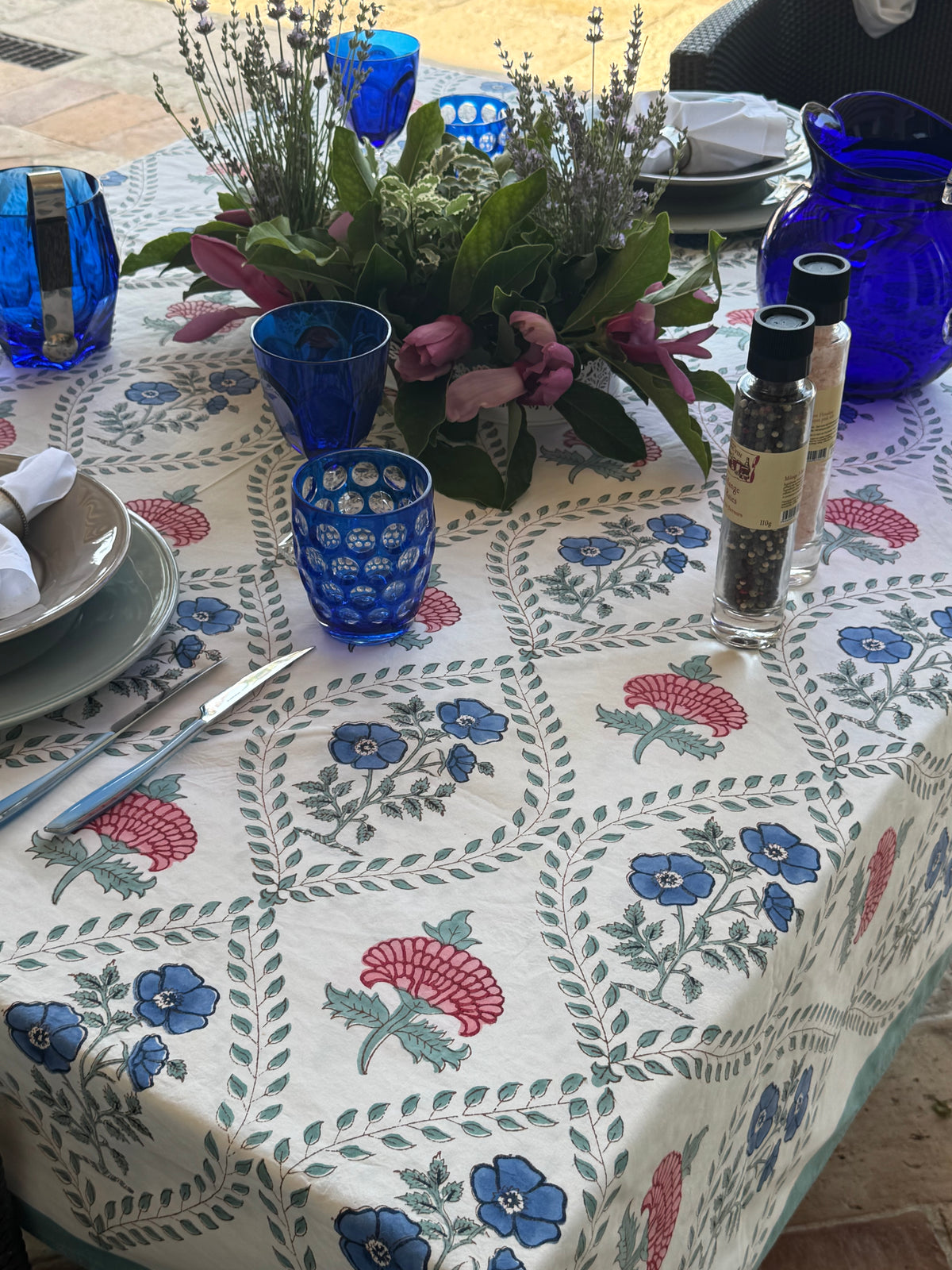 The Summer Jali Tablecloth