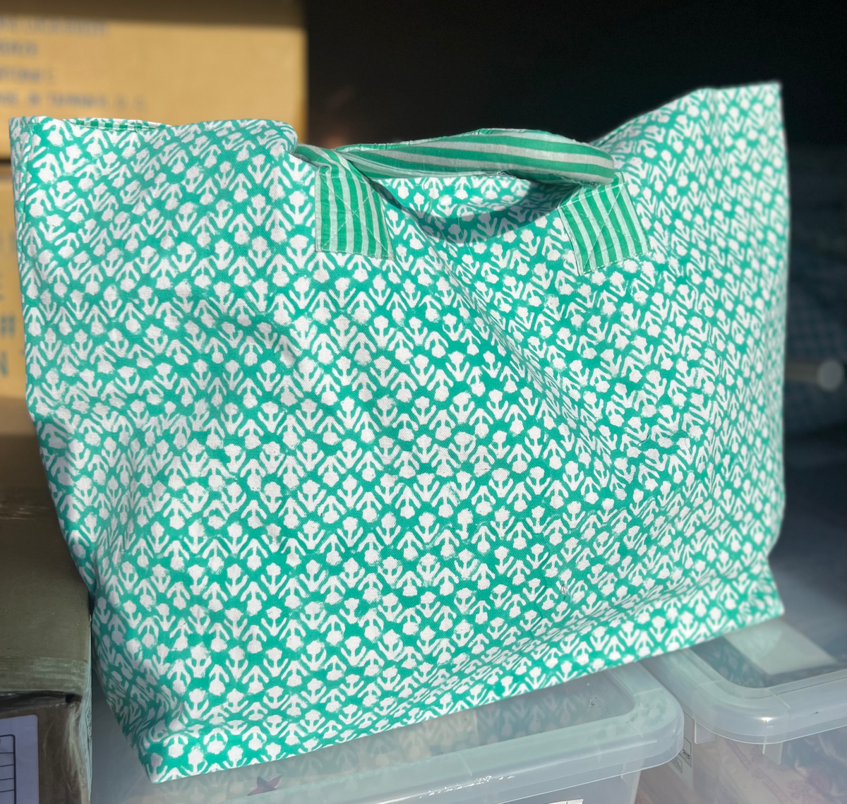 Large Canvas Tote image 0
