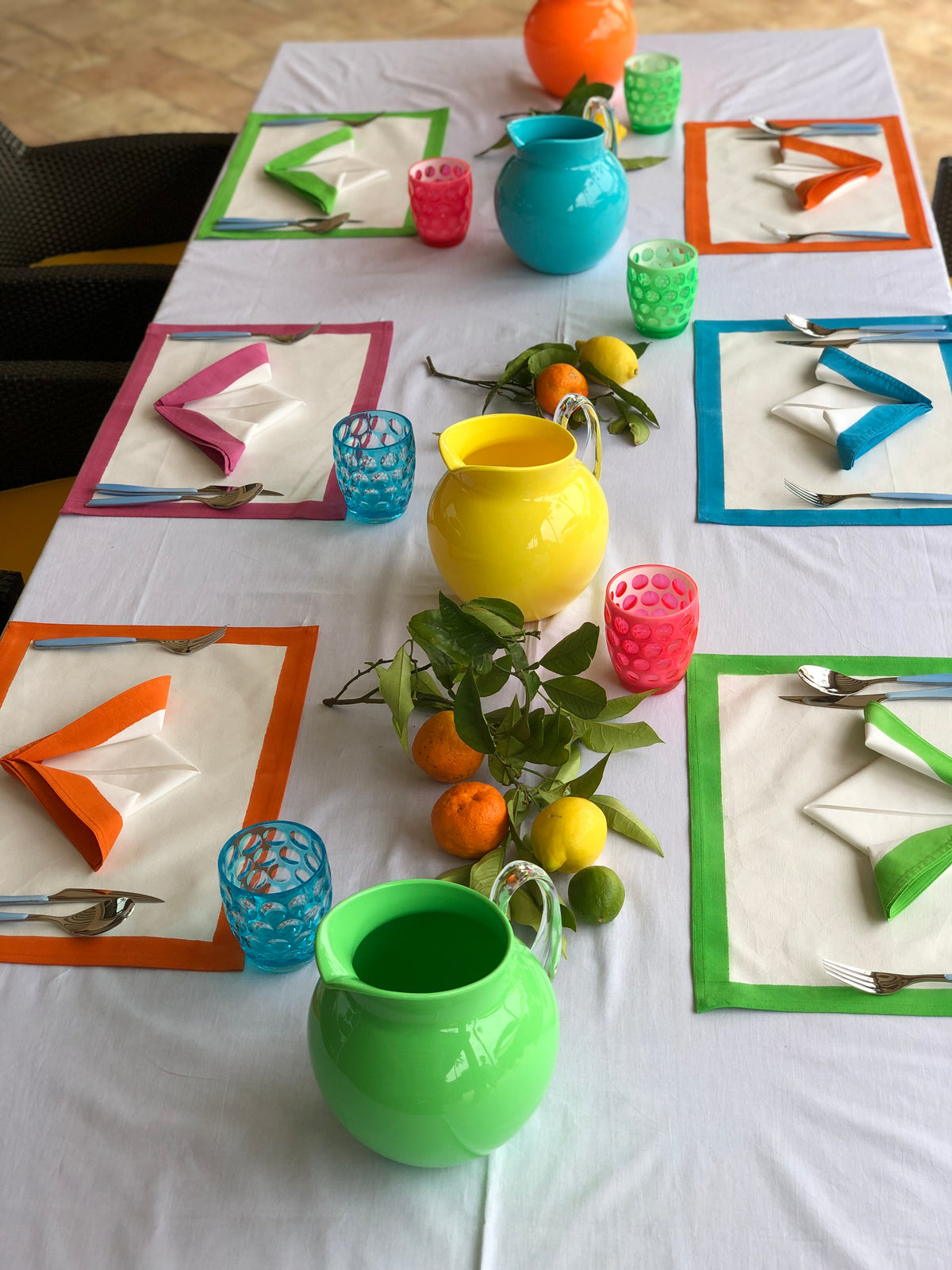 Block Printed Table Mats image 4
