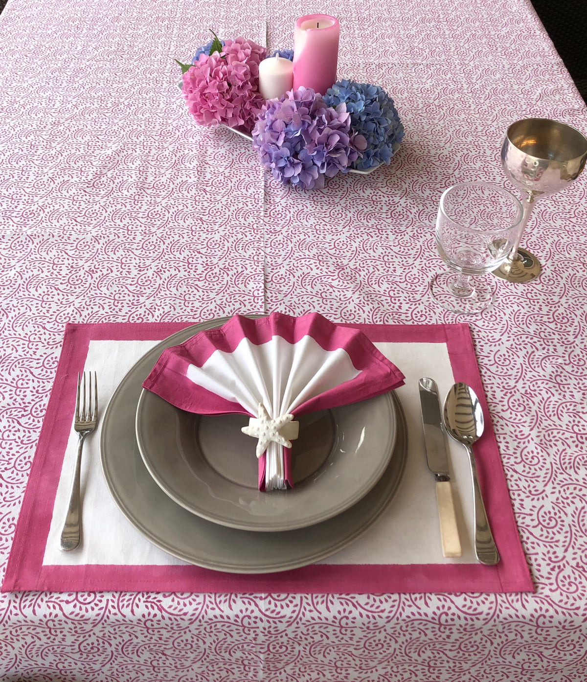 Block Printed Table Mats image 5