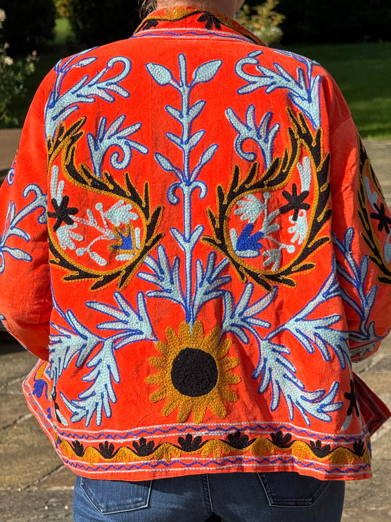 The Velvet Suzani Jacket - 35