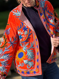 The Velvet Suzani Jacket - 35