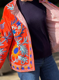 The Velvet Suzani Jacket - 35