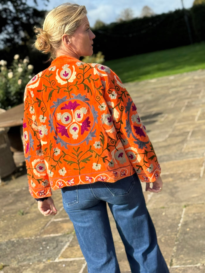 The Velvet Suzani Jacket - 37