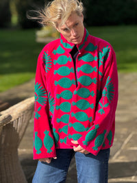 The Velvet Suzani Jacket - 38