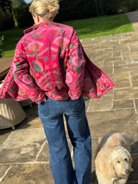The Velvet Suzani Jacket - 40