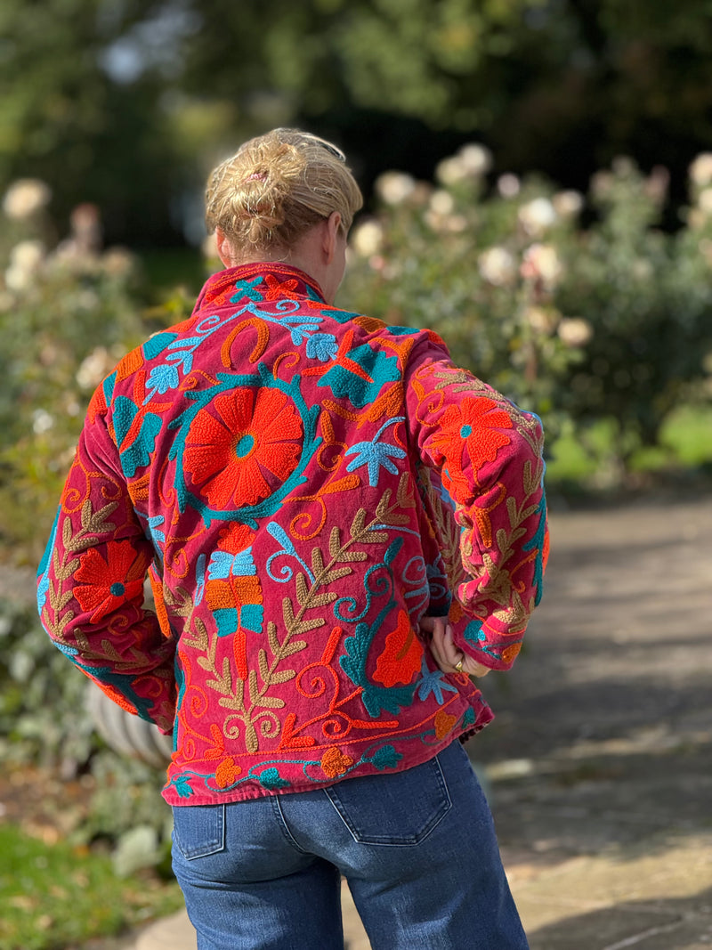 The Velvet Suzani Jacket - 41