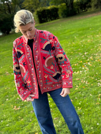 The Velvet Suzani Jacket - 33