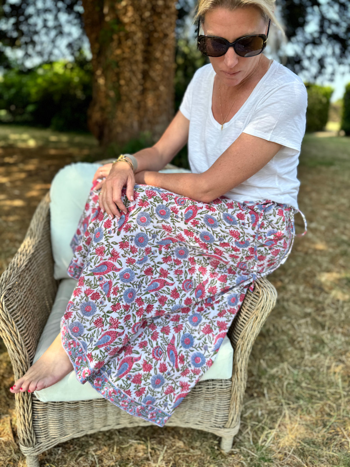 The Red Partridge Wide Leg Trousers
