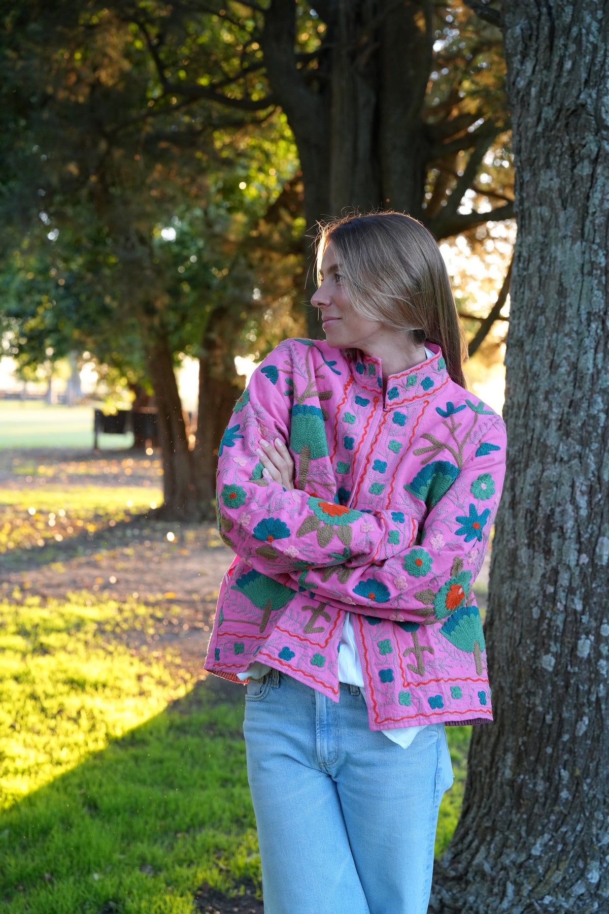 The Cotton Suzani Jacket -23