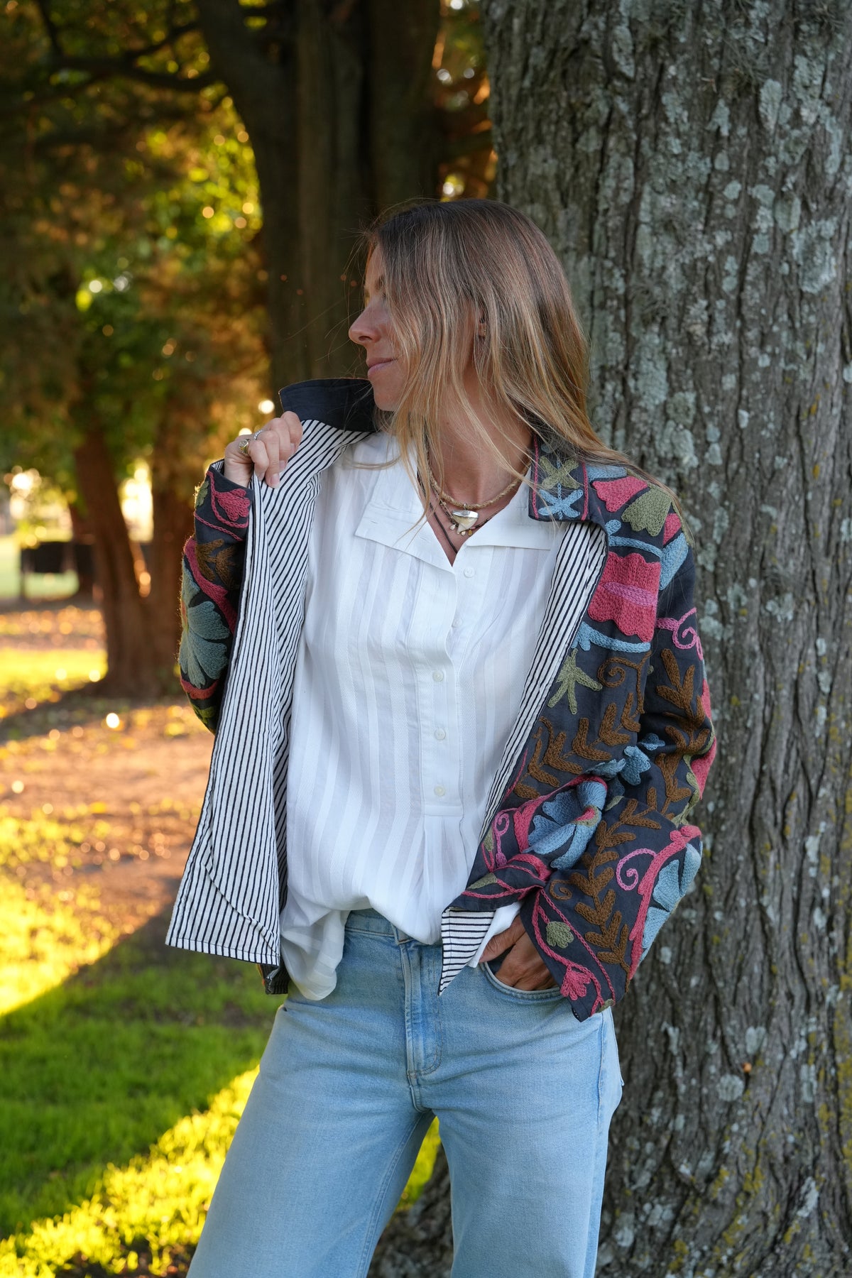 Cotton Suzani Jacket - 24