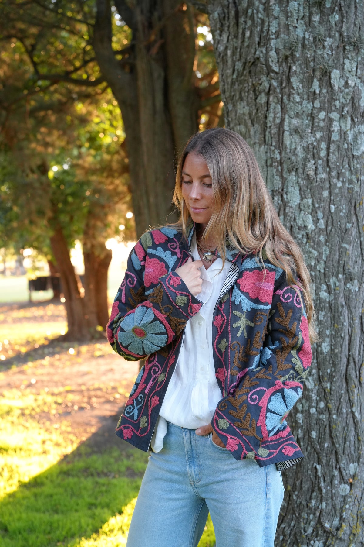 Cotton Suzani Jacket - 24