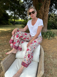 The Floral Wide Leg Trousers