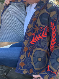 The Velvet Suzani Jacket - 10