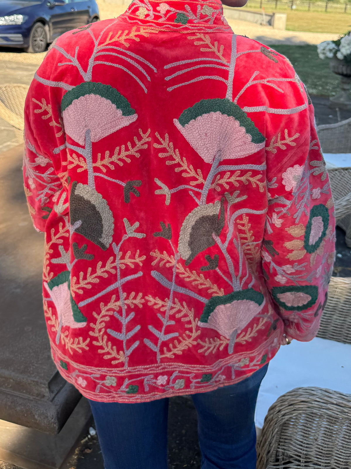 The Velvet Suzani Jacket - 16