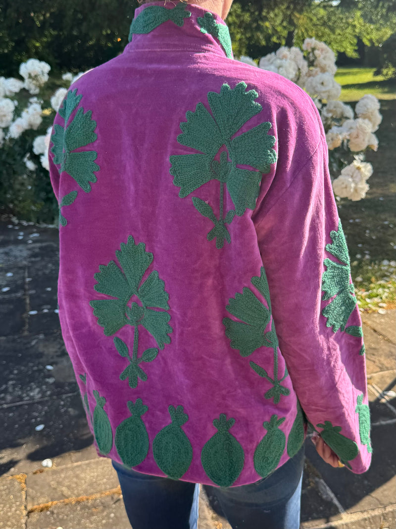 The Velvet Suzani Jacket -  18