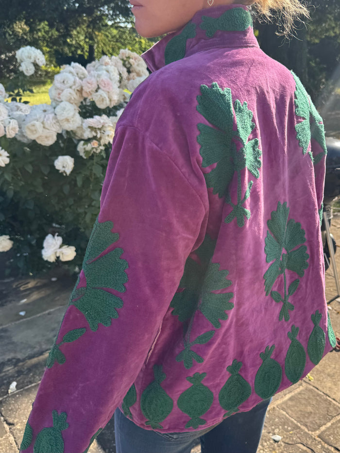 The Velvet Suzani Jacket -  18