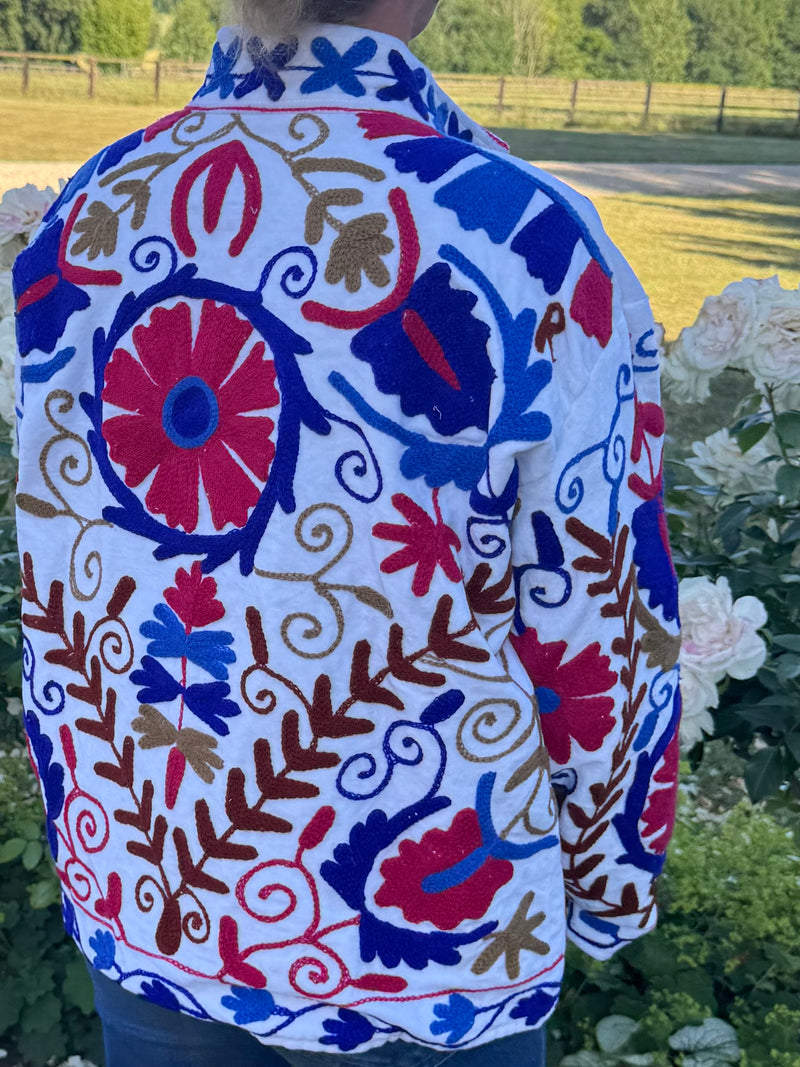 The Velvet Suzani Jacket - 22