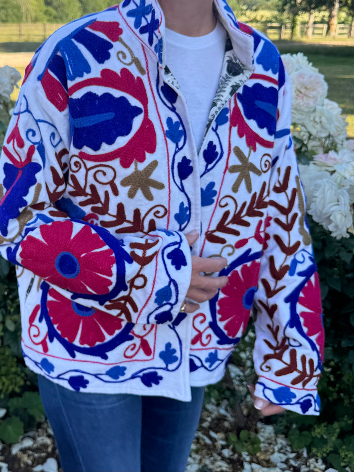 The Velvet Suzani Jacket - 22