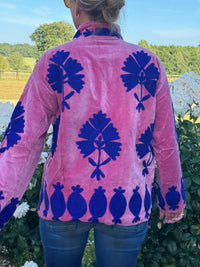 The Velvet Suzani Jacket - 36