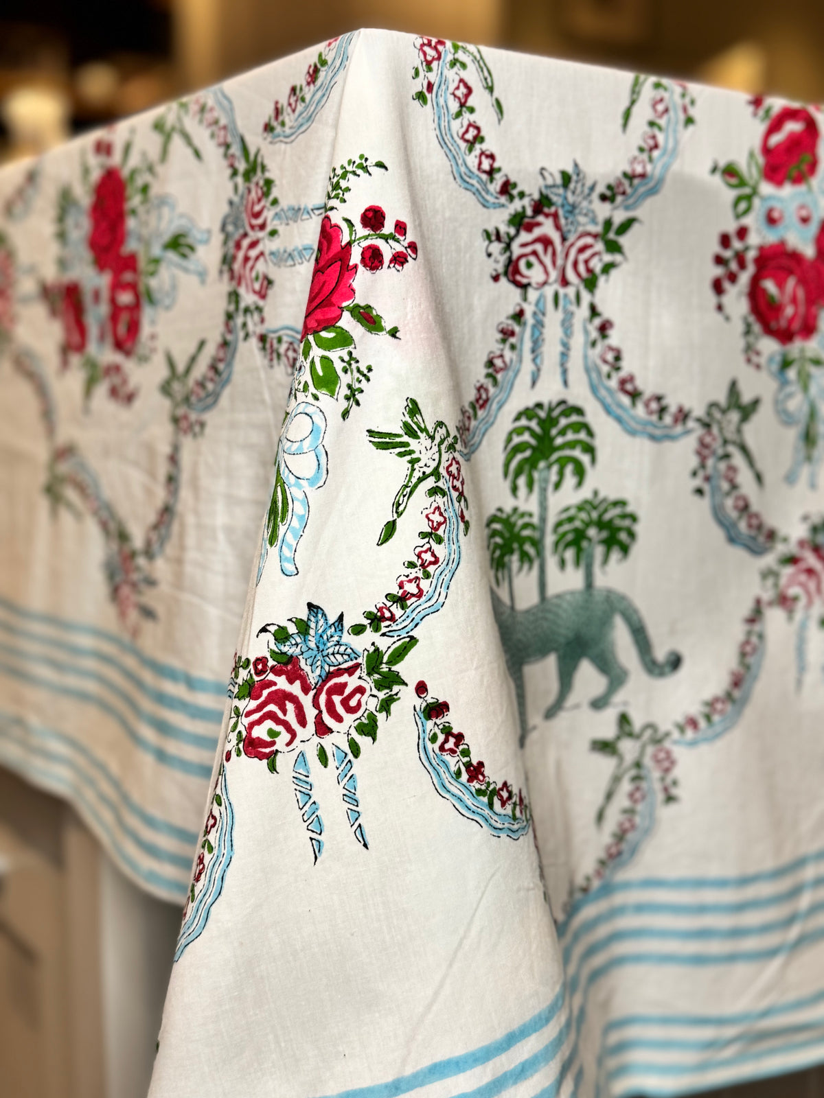 The Leopard Tablecloth