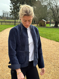 The Quilted Velvet Jacket