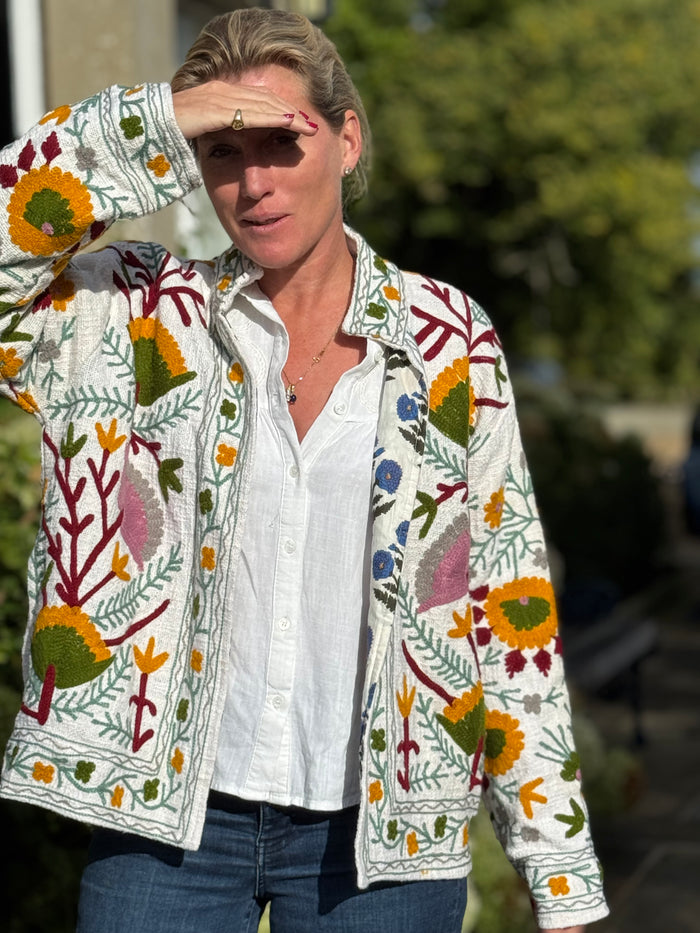 The Textured Cotton Jacket - 8