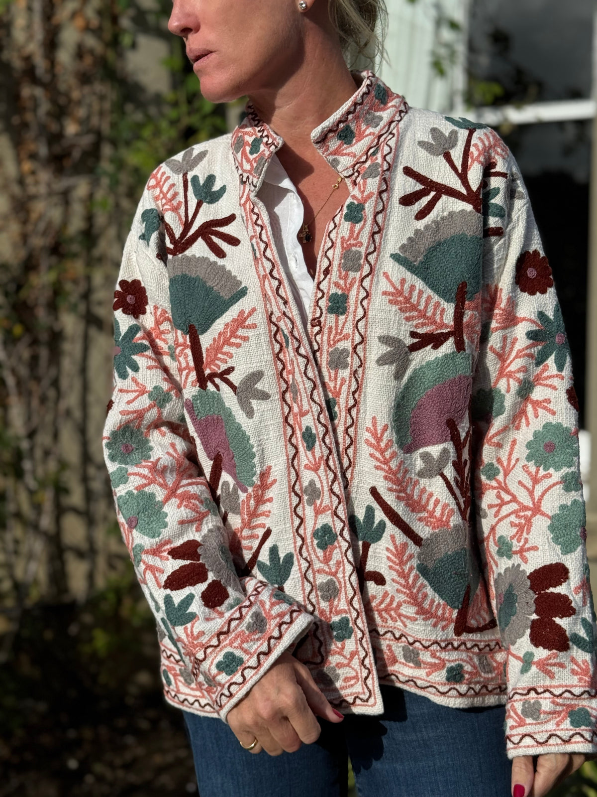 The Textured Cotton Jacket - 11