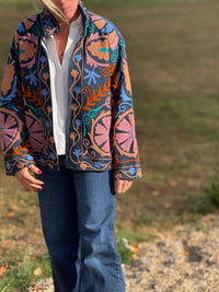 The Denim Suzani Jacket - 13