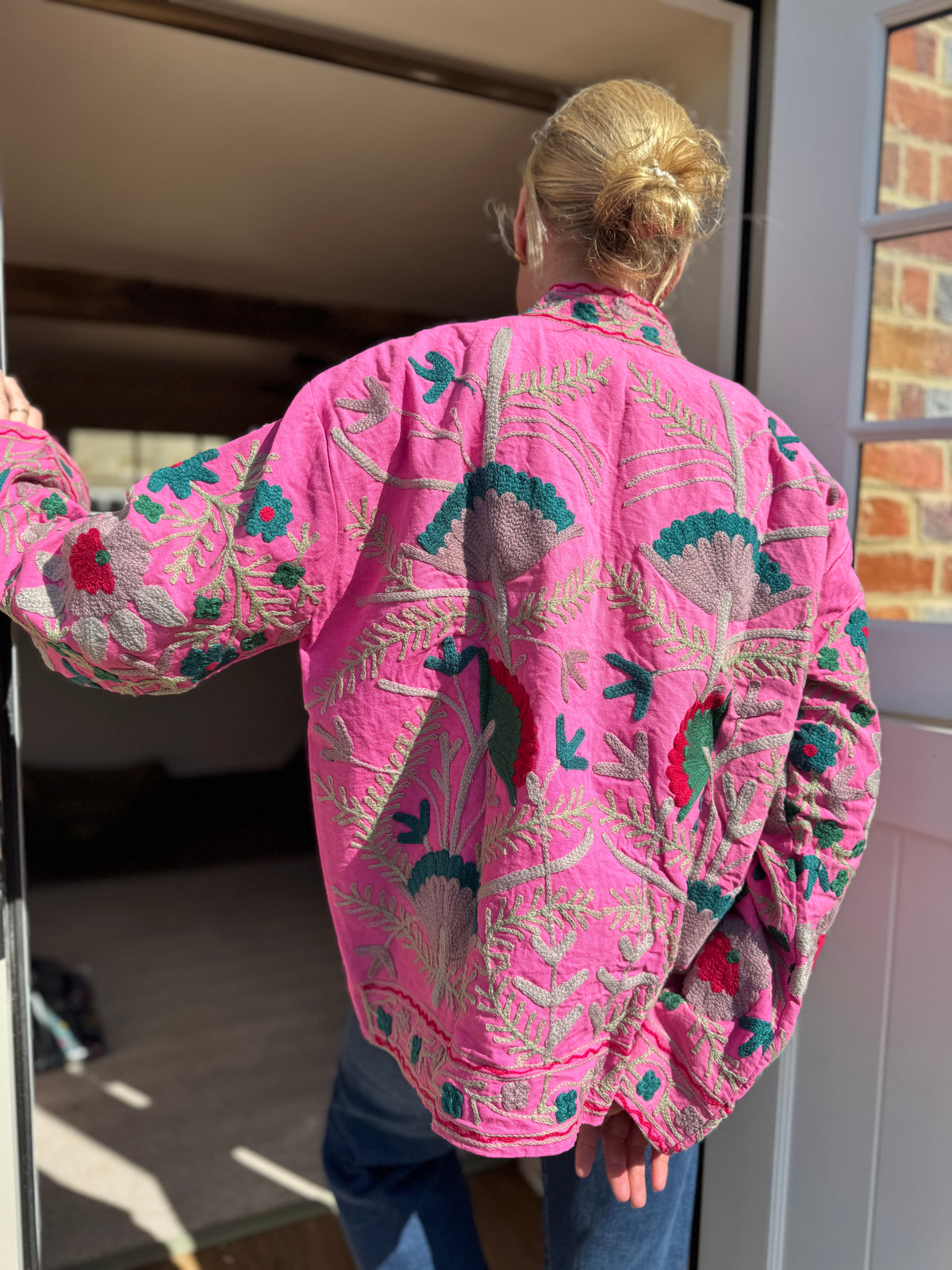Cotton Suzani Jacket - 11