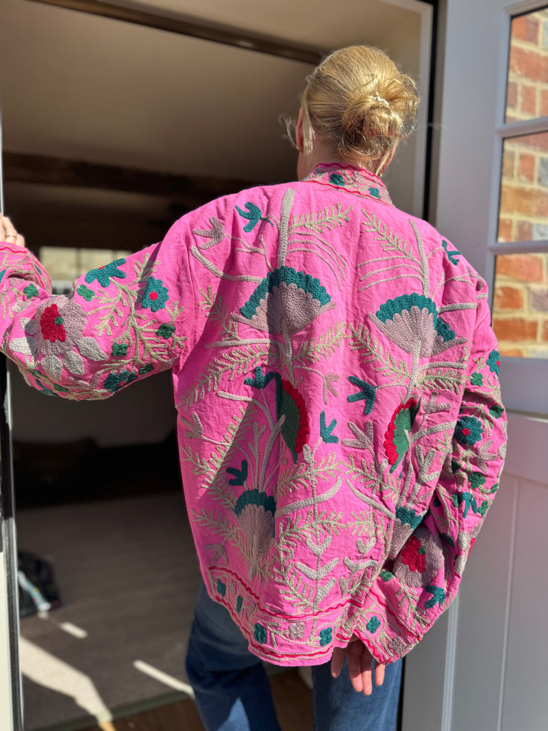 Cotton Suzani Jacket - 11