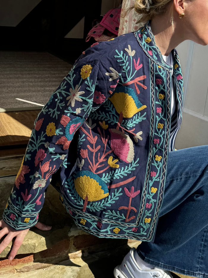 Cotton Suzani Jacket - 12