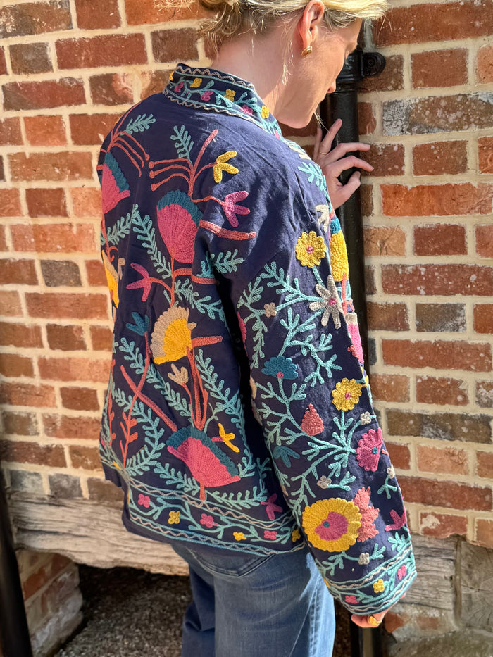 Cotton Suzani Jacket - 13