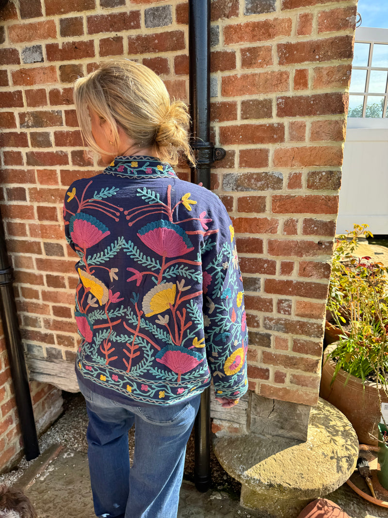 Cotton Suzani Jacket - 13