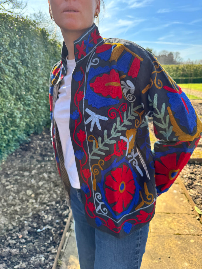 Cotton Suzani Jacket - 10