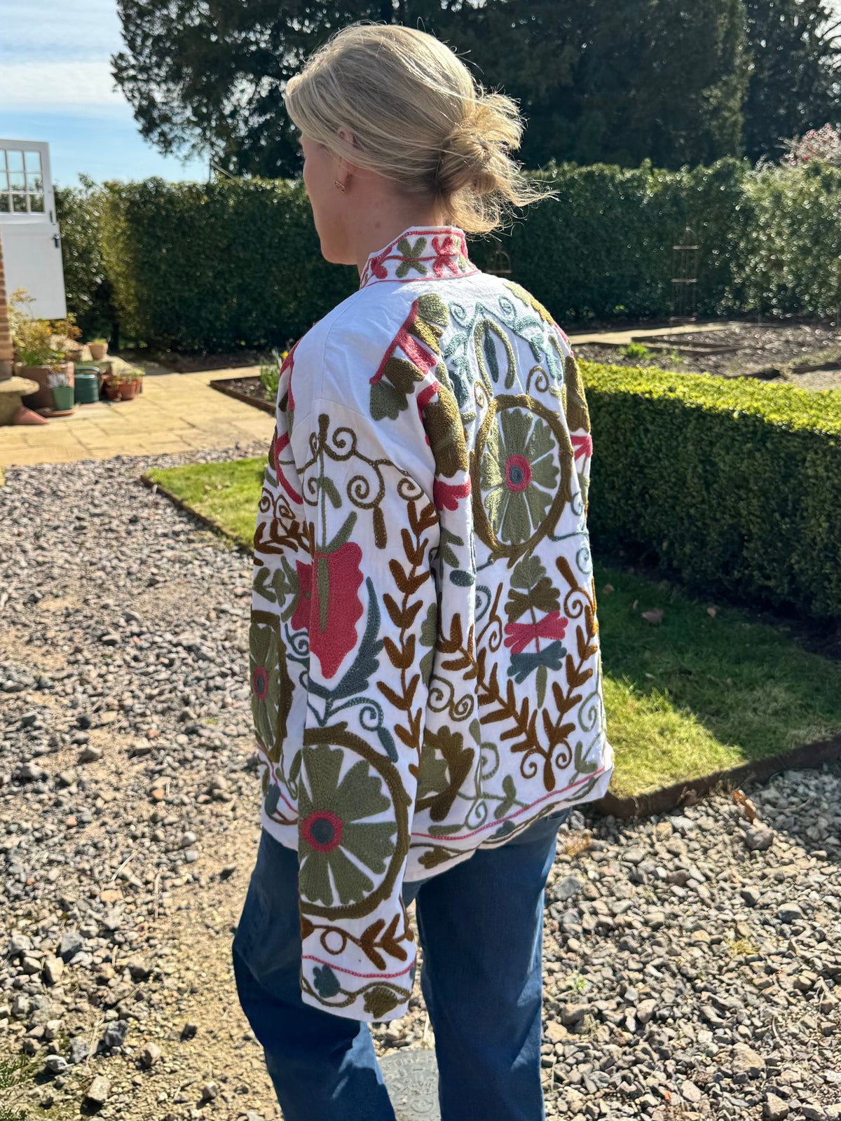 Cotton Suzani Jacket - 8