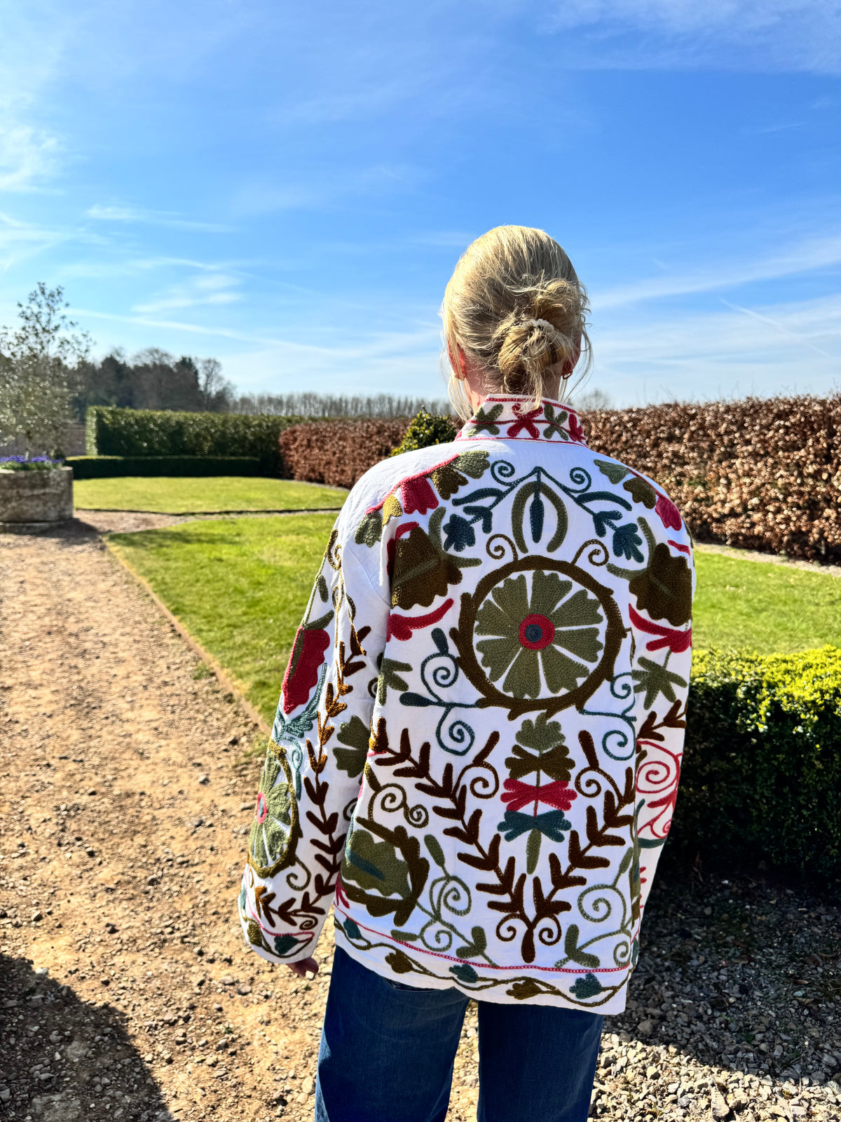 Cotton Suzani Jacket - 8