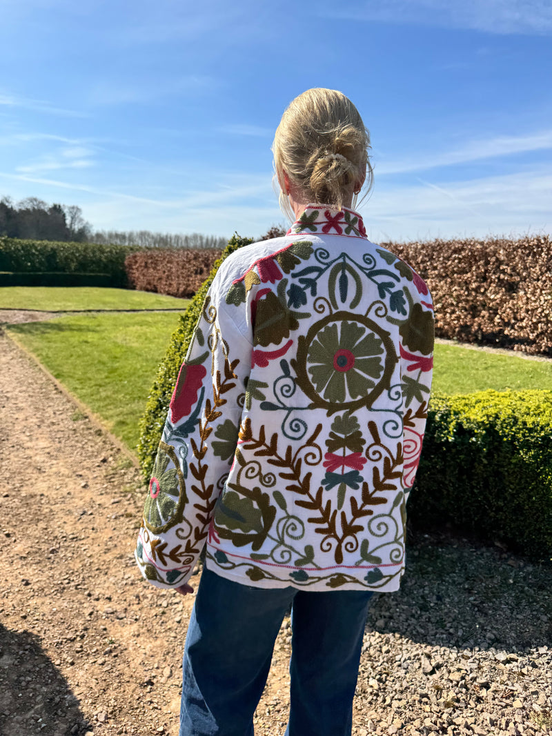 Cotton Suzani Jacket - 8