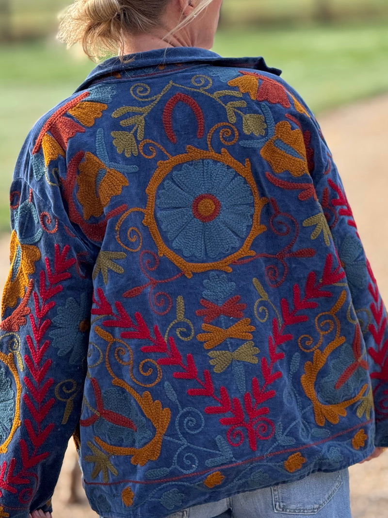 The Velvet Suzani Jacket - 18