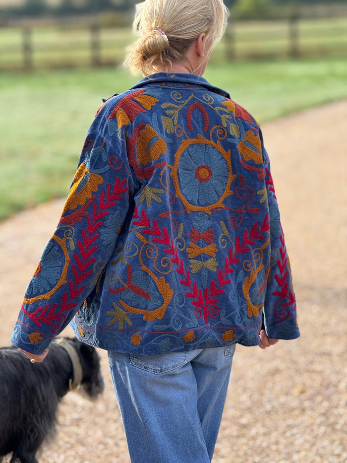 The Velvet Suzani Jacket - 18