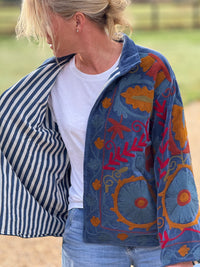 The Velvet Suzani Jacket - 18