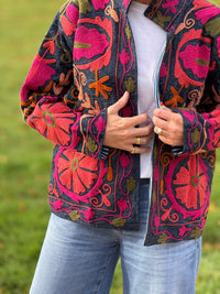 The Denim Suzani Jacket - 12