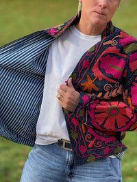 The Denim Suzani Jacket - 12