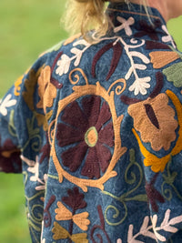The Denim Suzani Jacket - 18