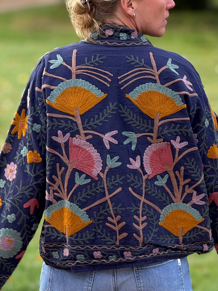 The Cotton Suzani Jacket - 17