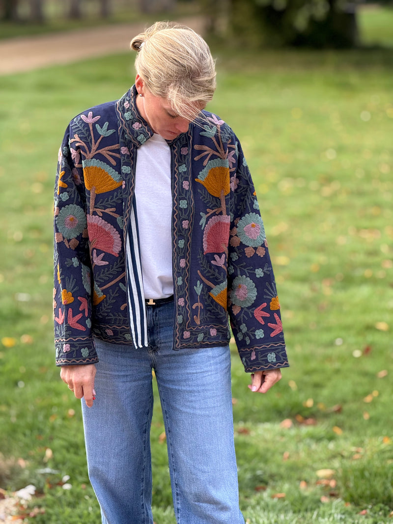 The Cotton Suzani Jacket - 17