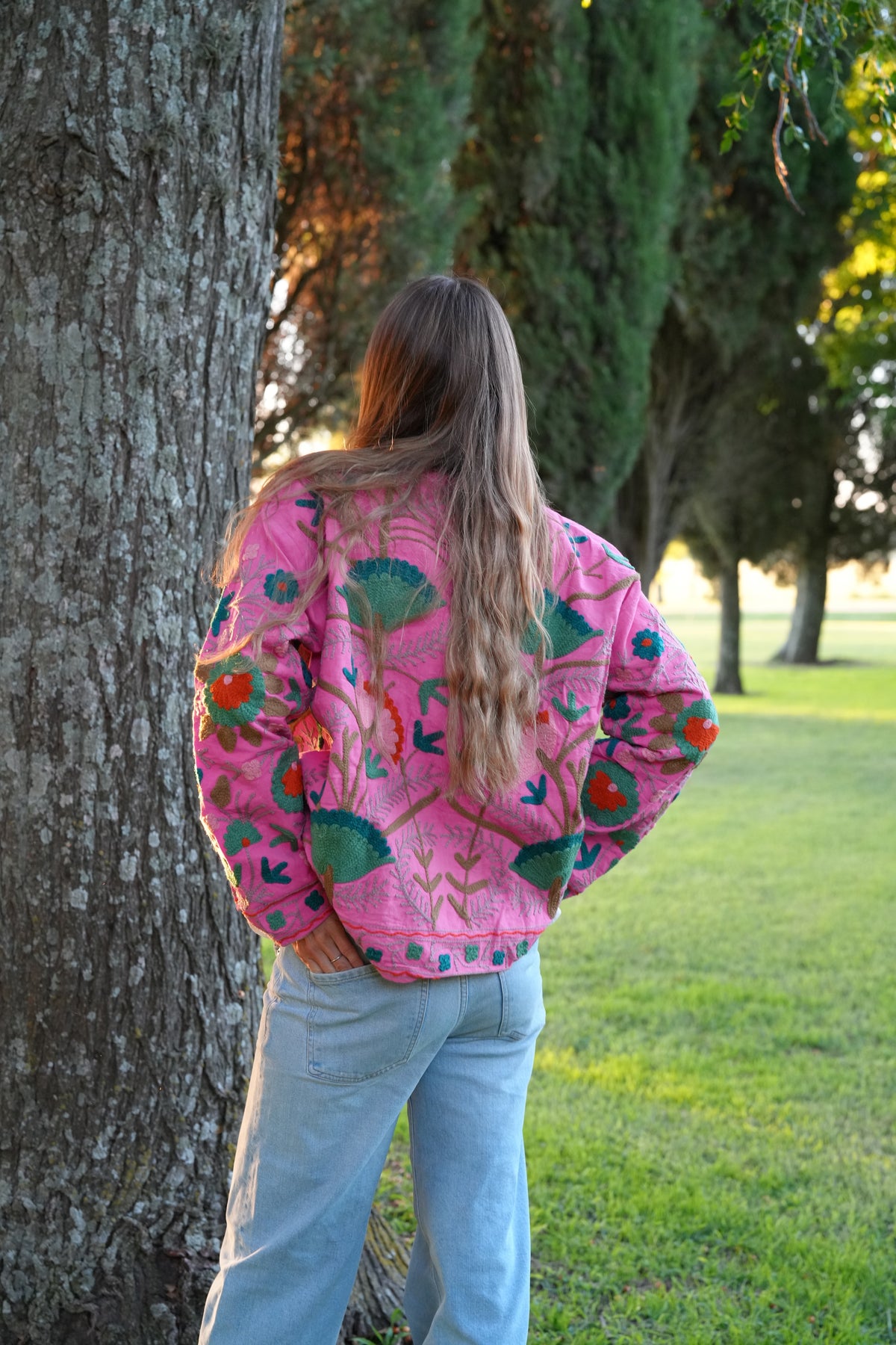 The Cotton Suzani Jacket -23